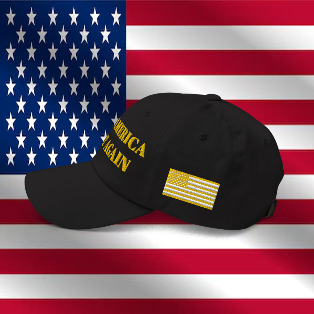 TRUMP DARK MAGA – GOLD MAGA HAT