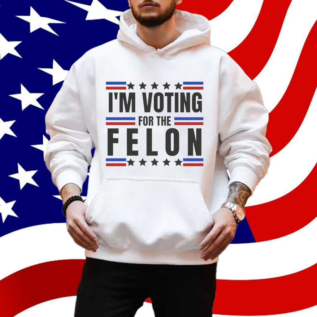 TRUMP - I'm voting for the felon - Unisex Short Sleeve Shirt
