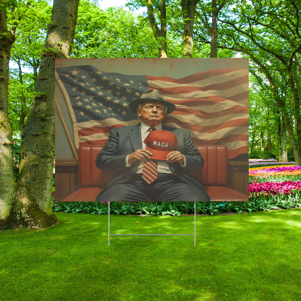 TRUMP MAGA Election 2024 Yard Sign