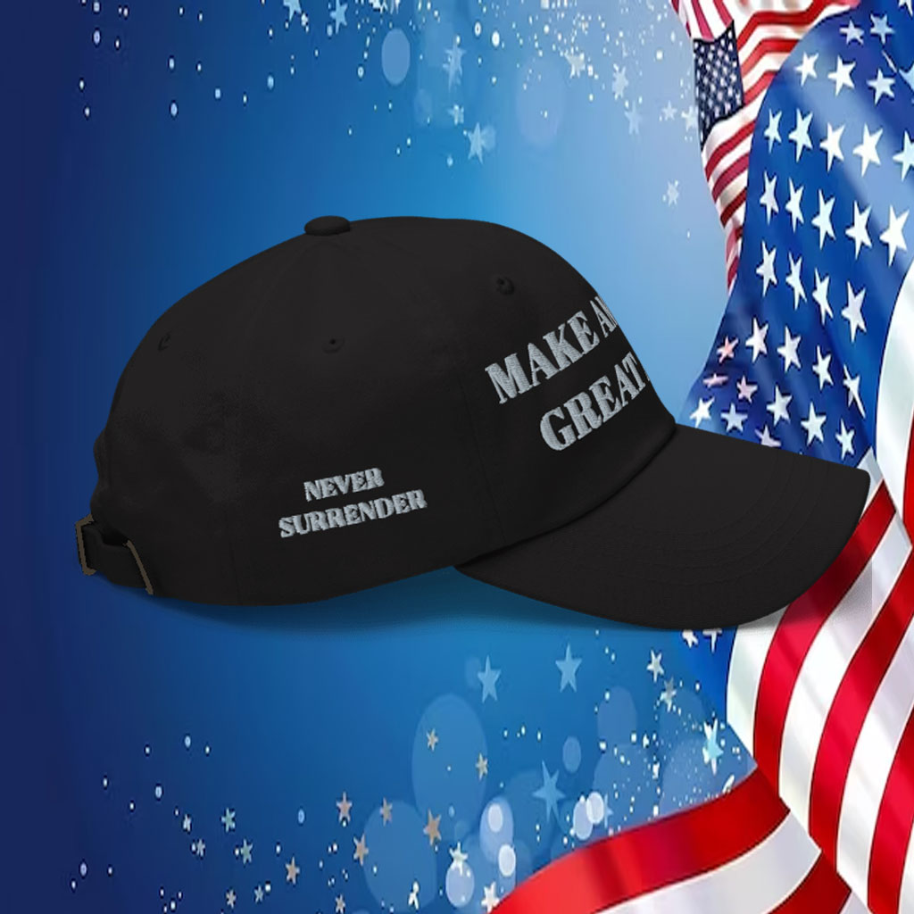 TRUMP Never Surrender MAGA Hat