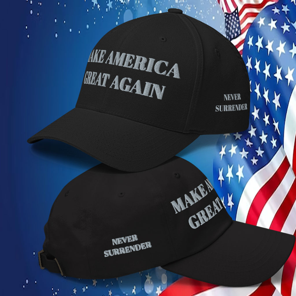 TRUMP Never Surrender MAGA Hat