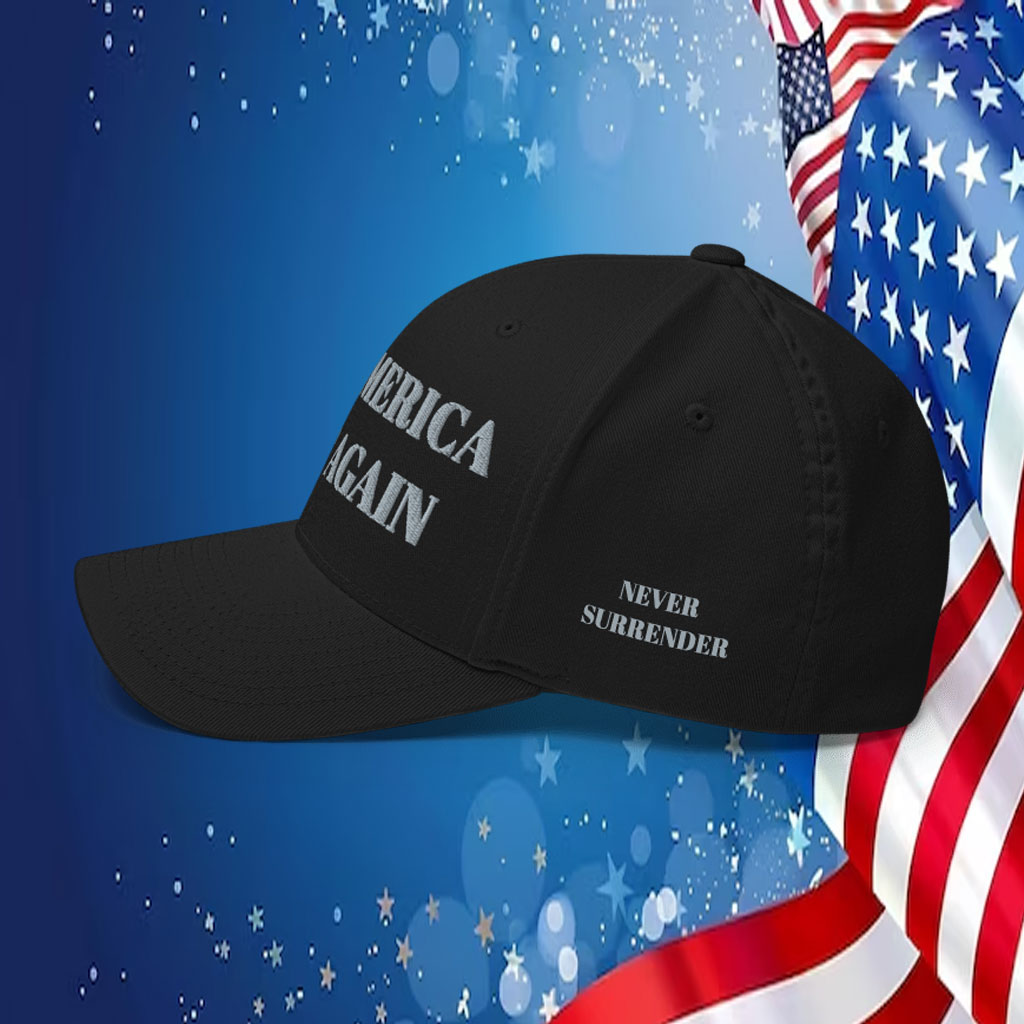 TRUMP Never Surrender MAGA Hat