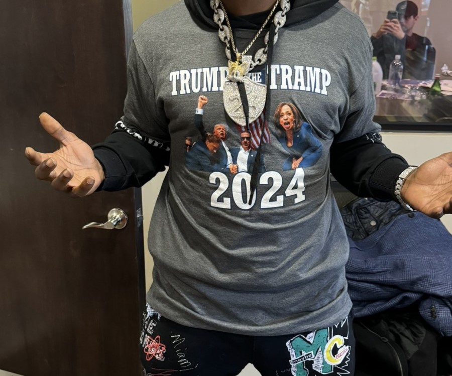 TRUMP OR THE TRAMP 2024 T-SHIRT