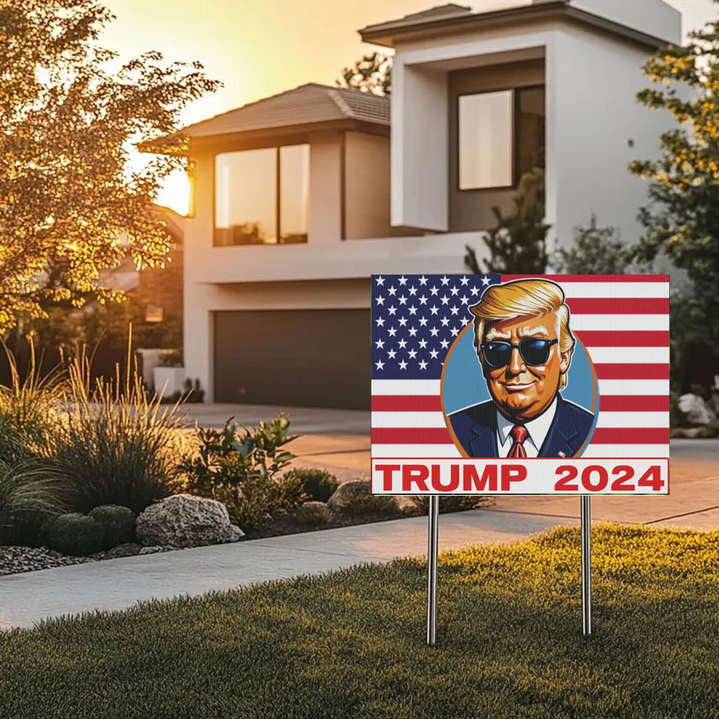 Trump 2024 Campaign Yard Sign