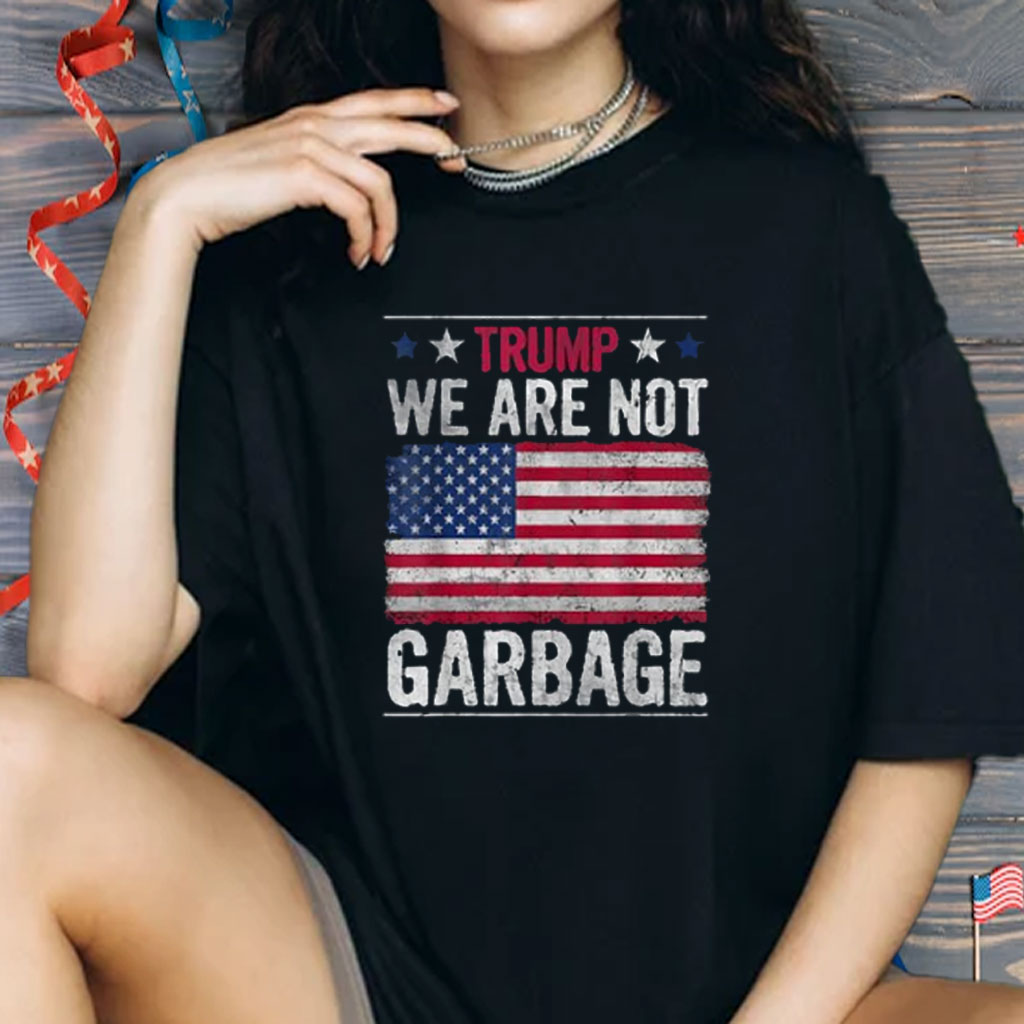 Trump 2024 Election Proud To Be Garbage Vote Trump President T-Shirt