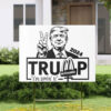 Trump 2024 Magadonalds I’m Lovin’ It Yard Sign
