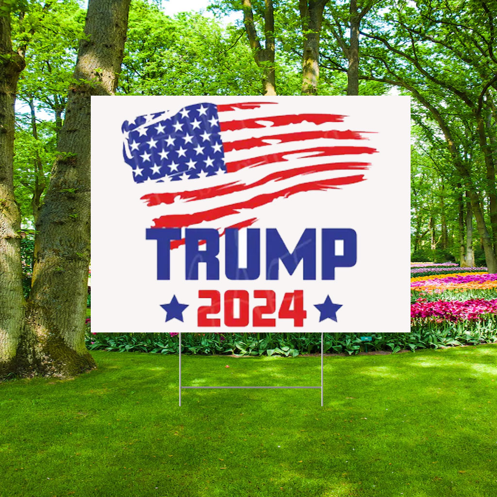 Trump 2024 & Vance Yard Sign