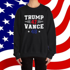 Trump 47 Vance 48 Trump Win Inauguration Day 2025 President Shirt
