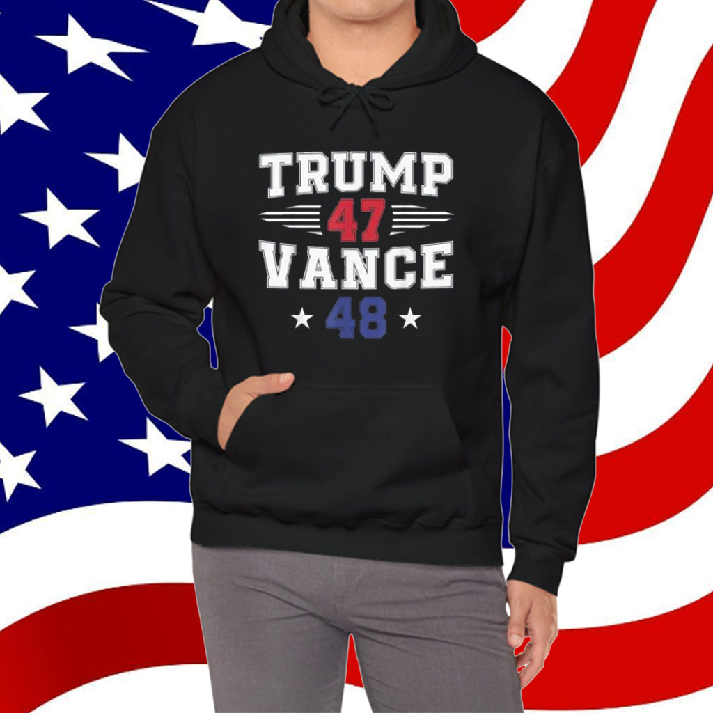 Trump 47 Vance 48 Trump Win Inauguration Day 2025 President Shirt