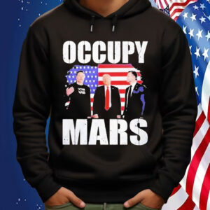 Trump And Vance And Elon Musk Occupy Mars Shirt