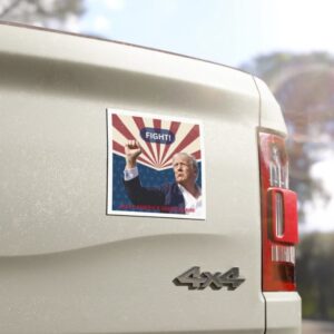 Trump Car Magnet Fight Donald Trump, Republican Convention