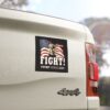 Trump Fight Car Magnet