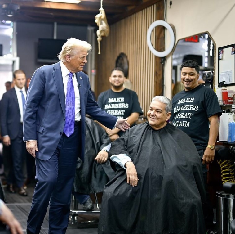 Trump MAGA, Make Barbers Great Again