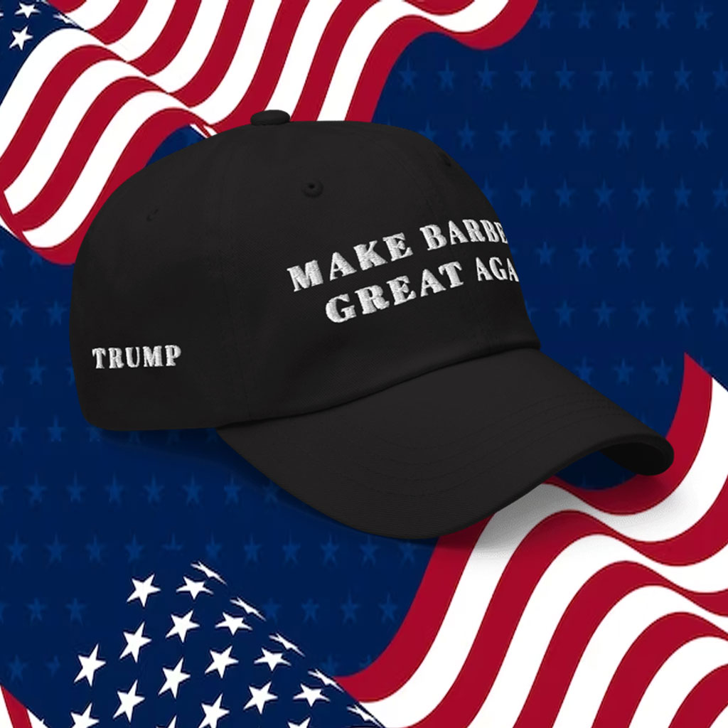 Trump MAGA, Make Barbers Great Again Hat