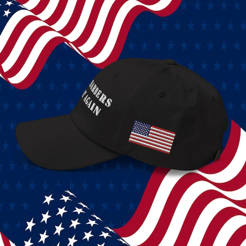 Trump MAGA, Make Barbers Great Again Hat
