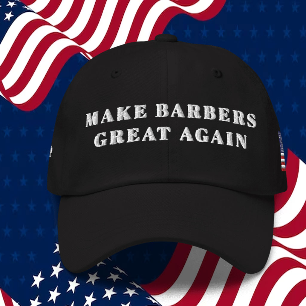 Trump MAGA, Make Barbers Great Again Hat