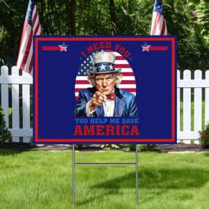 Trump MAGA Republican Yard Sign!