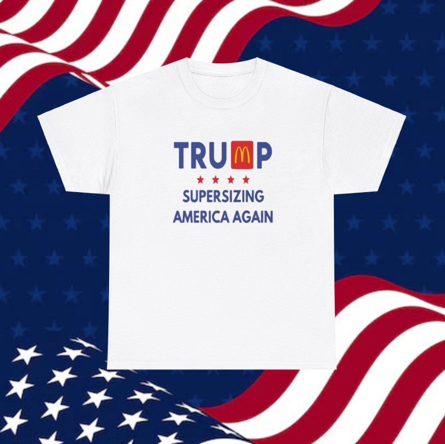 Trump McDonalds Shirt Trump Maga-Donalds