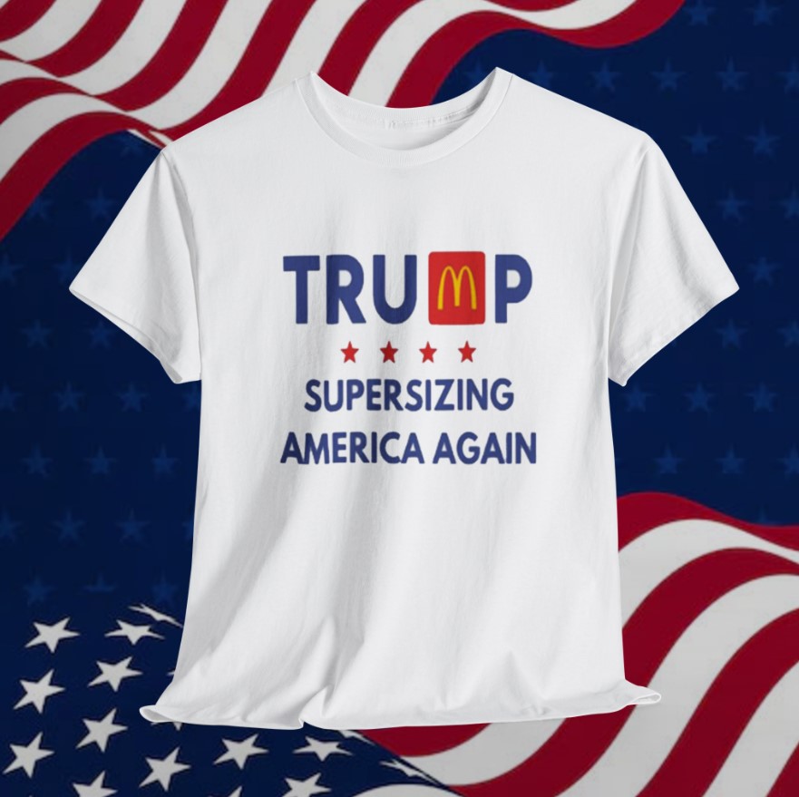 Trump McDonalds Shirt Trump Maga-Donalds