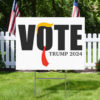 Trump Merchandise Donald Trump Merch Election 2024 Trump Supporter Yard Sign