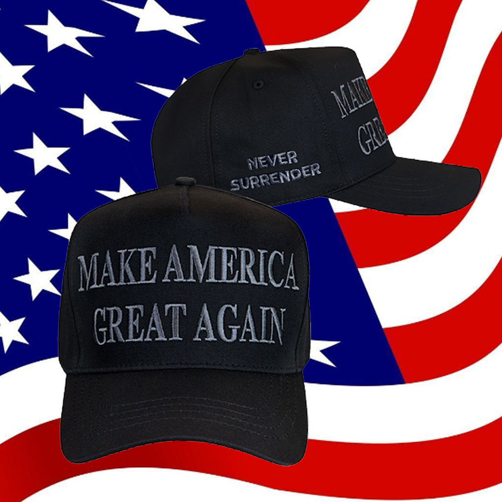Trump Never Surrender MAGA Cap Hat
