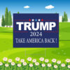 Trump Take America Back 2024 Yard Sign