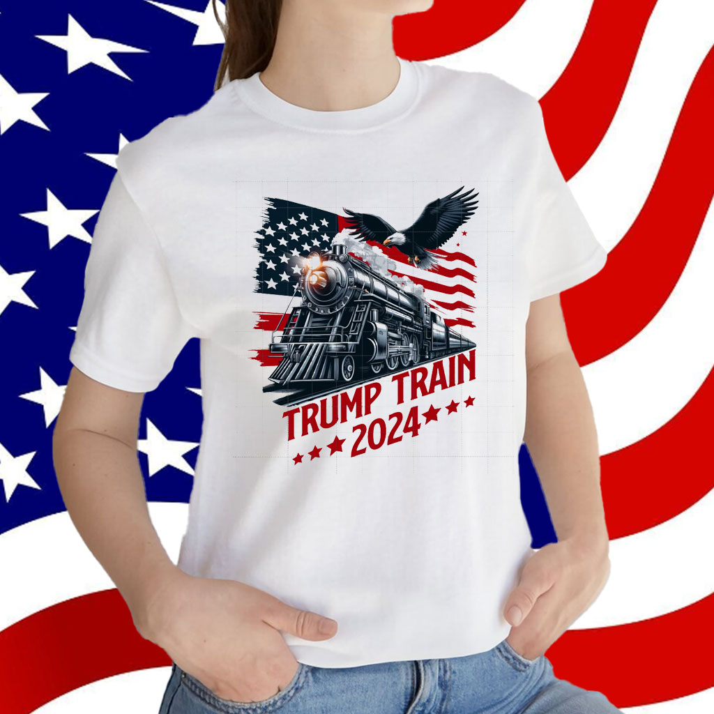 Trump Train 2024 Shirt Make America Great Again