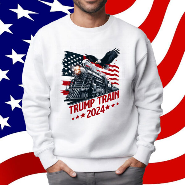 Trump Train 2024 Shirt Make America Great Again