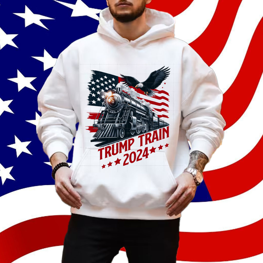 Trump Train 2024 Shirt Make America Great Again