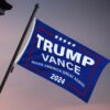 Trump Vance 2024 MAGA Make America Great Again Flag Blue Donald Trump