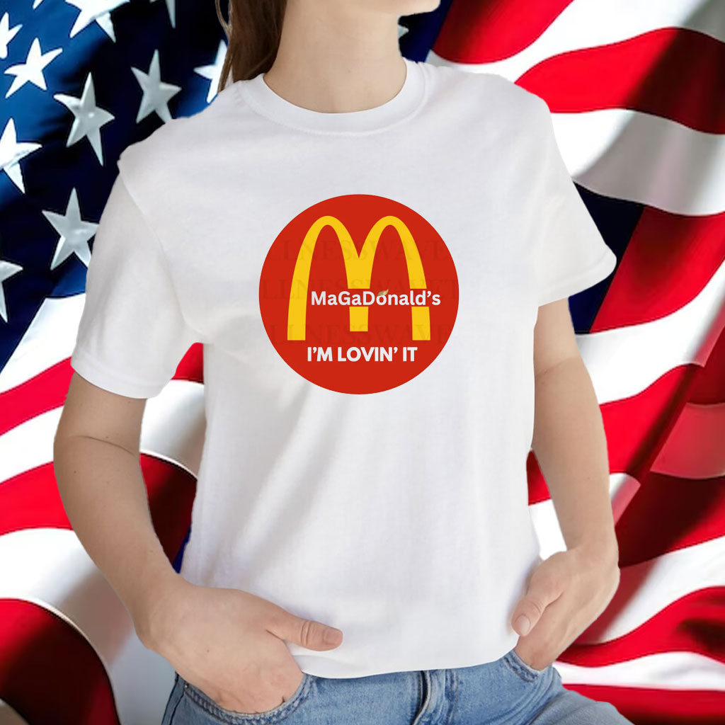 Trump Vance 2024 MAGADonald's Shirt