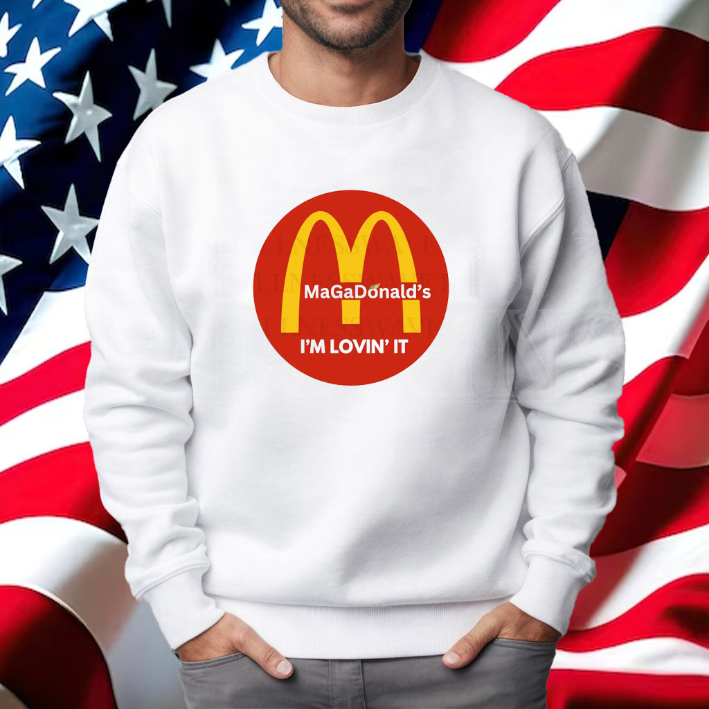 Trump Vance 2024 MAGADonald's Shirt