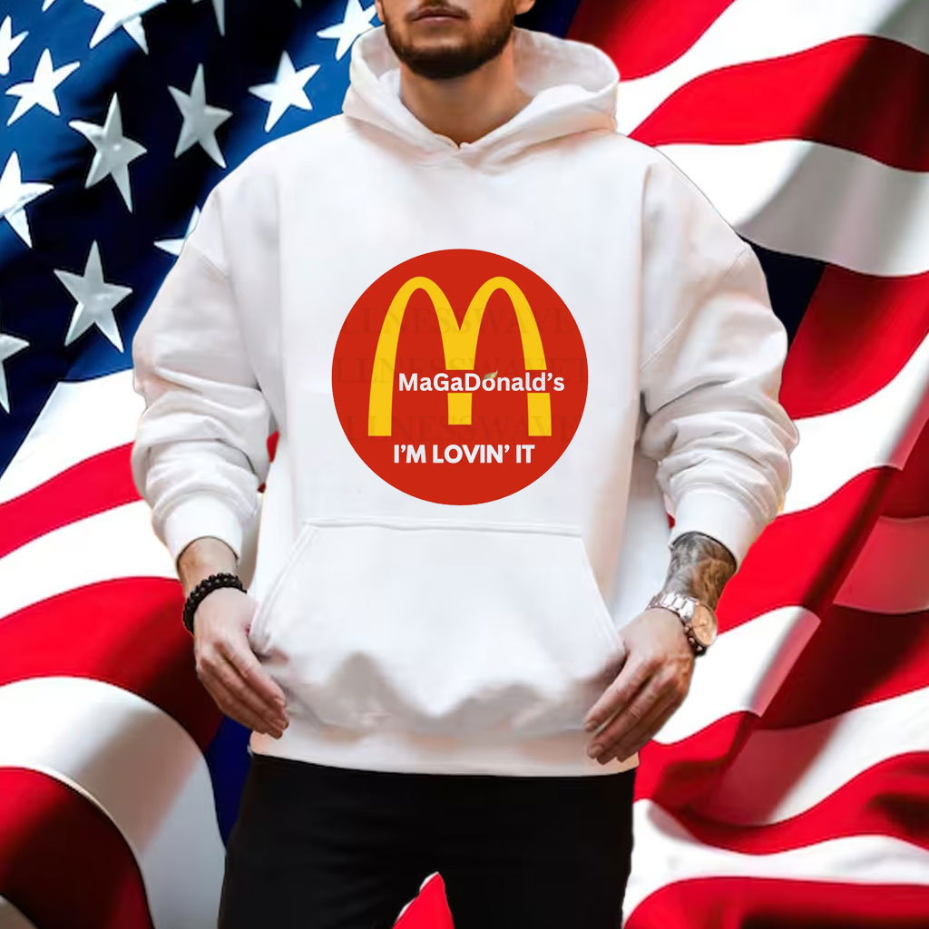 Trump Vance 2024 MAGADonald's Shirt