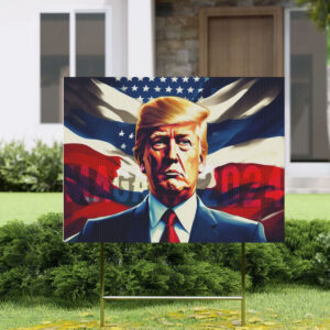 Trump Vance 2024 Yard Sign Donald Trump Supporter Yard Stake