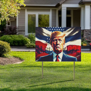 Trump Vance 2024 Yard Sign Donald Trump Supporter Yard Stake