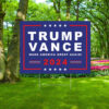 Trump Vance Rally 2024 Yard Sign