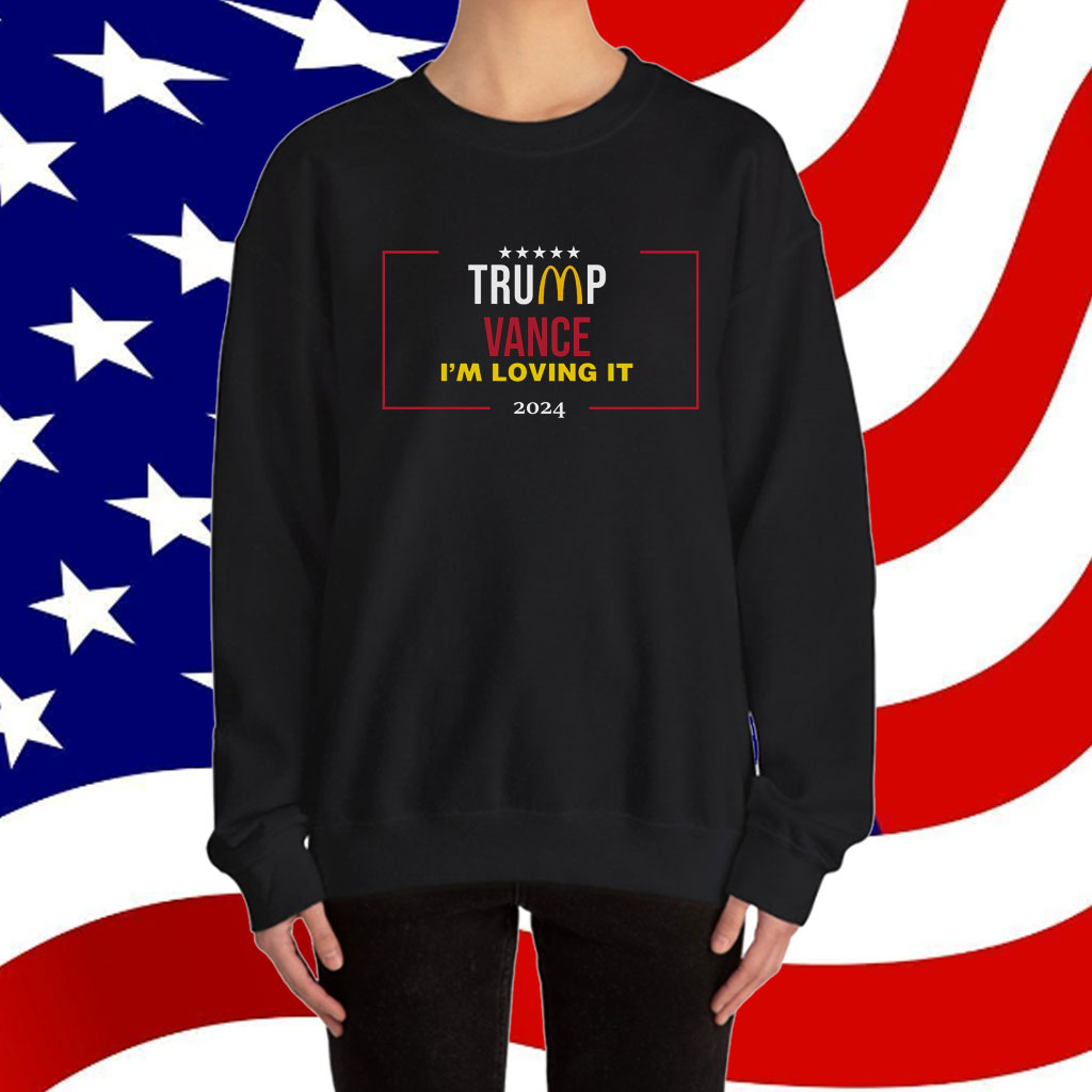 Trump Vance 2024 T-Shirt- I'm Loving It Republican MAGA