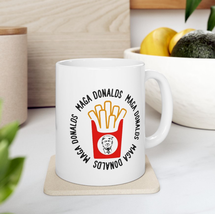 Trump Vance 2024 ,Trump Magadonalds Mug