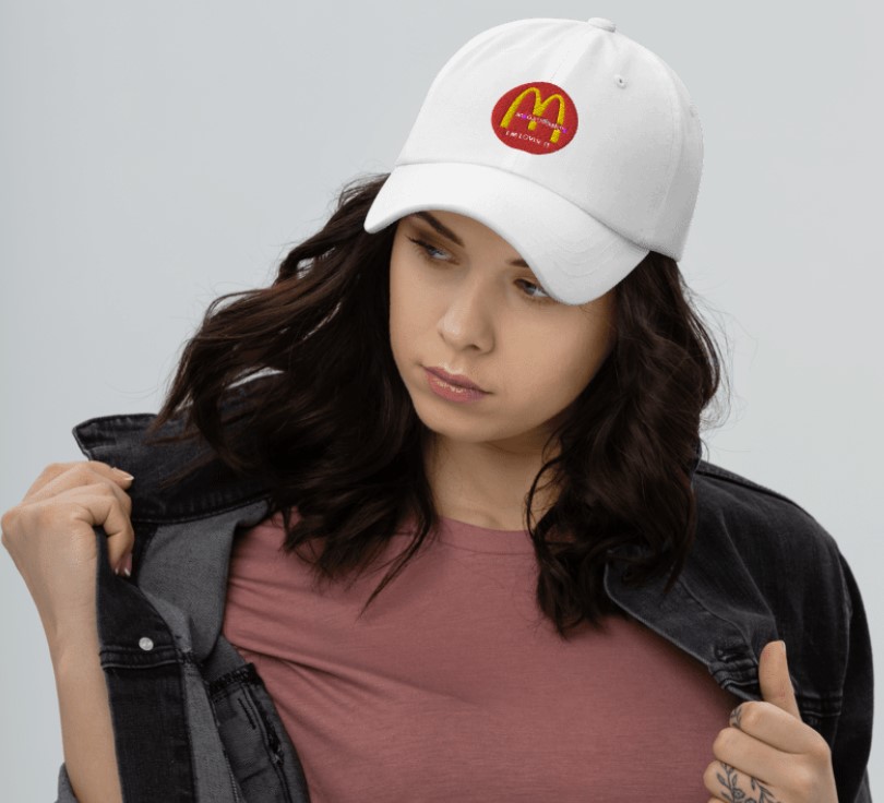 Trump Vance 2024, Trump Magadonalds Hat