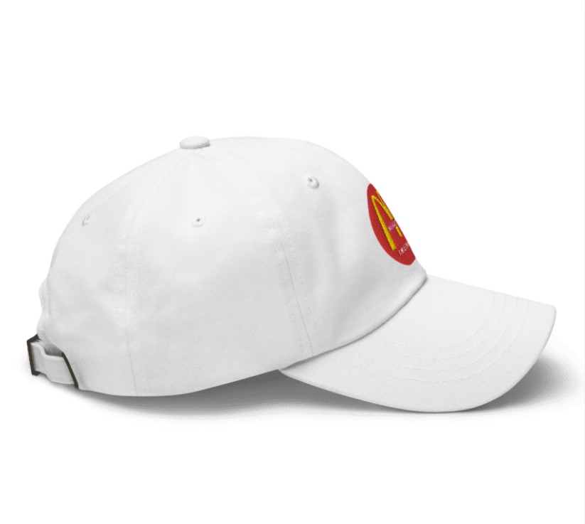 Trump Vance 2024, Trump Magadonalds Hat