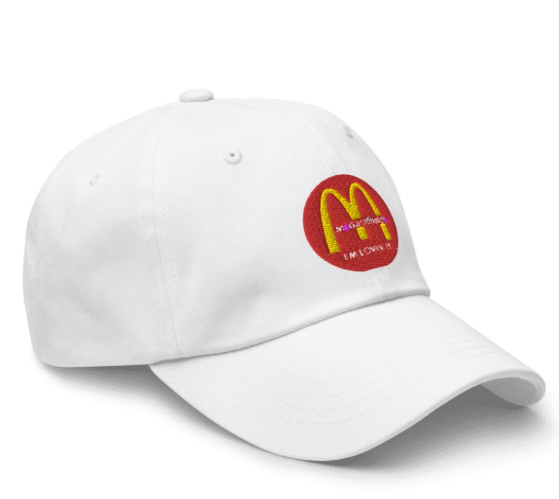 Trump Vance 2024, Trump Magadonalds Hat