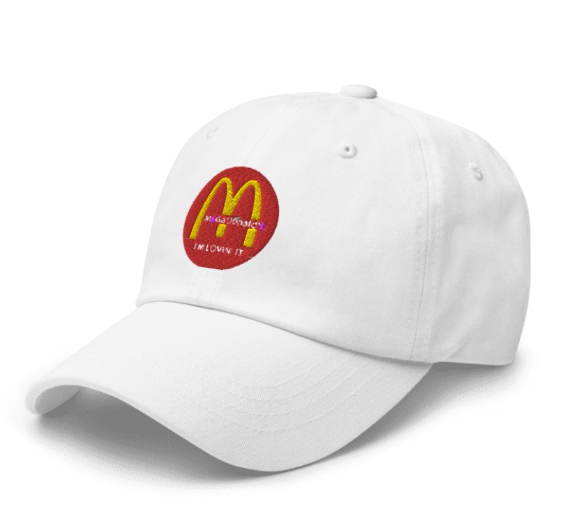 Trump Vance 2024, Trump Magadonalds Hat