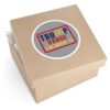 Trump Vance Im Lovin It Funny Mcdonalds Round Stickers