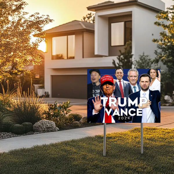 Trump Vance & Republican Campaign 2024 Yard Sign
