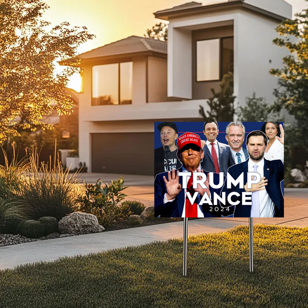 Trump Vance & Republican Campaign 2024 Yard Sign