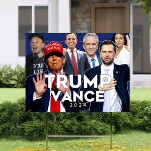 Trump Vance & Republican Campaign 2024 Yard Sign