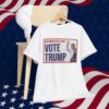 Trump at McDonald's Presidential Election 2024 Shirt