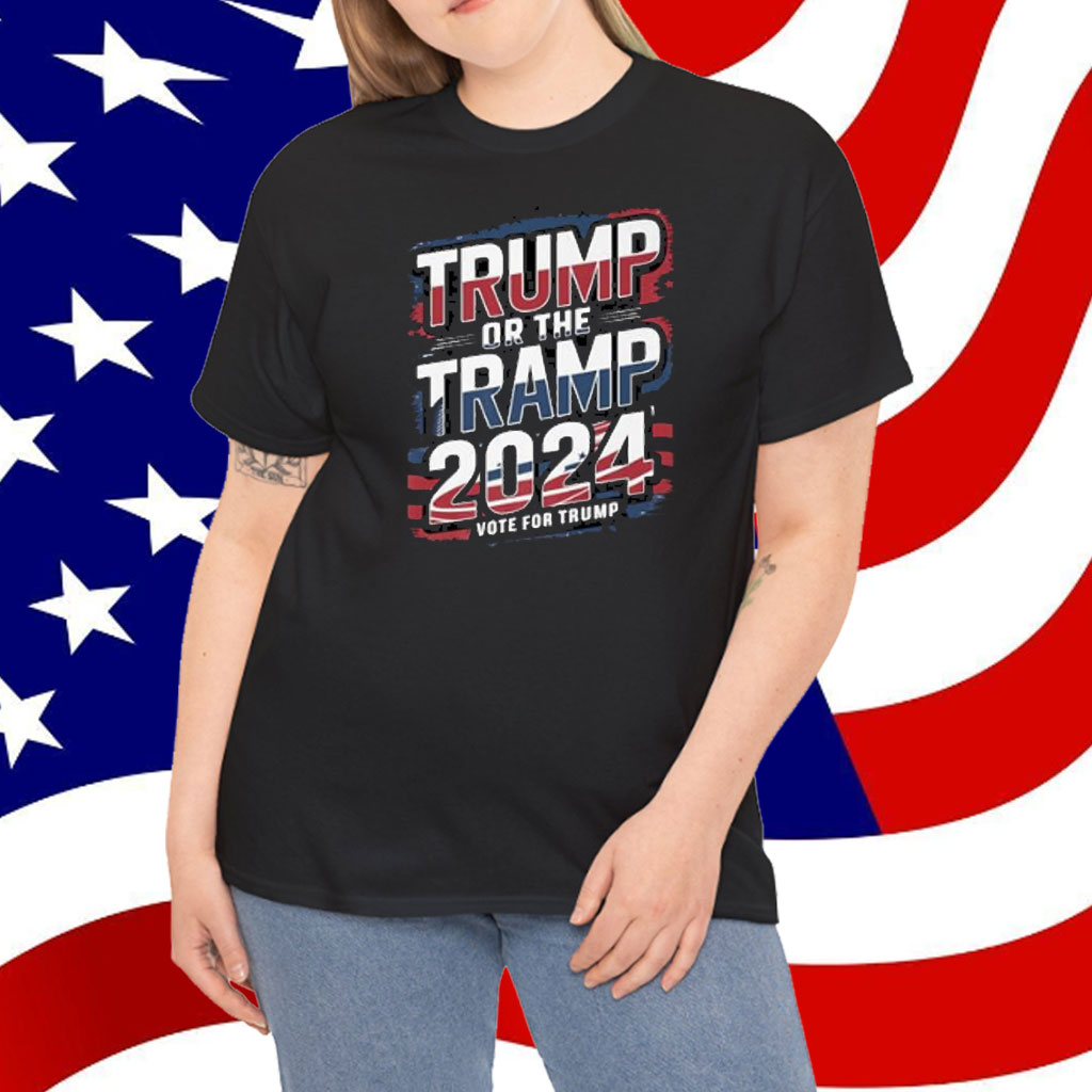Trump or the Tramp 2024 Vote For Trump Vance 2024 Shirt