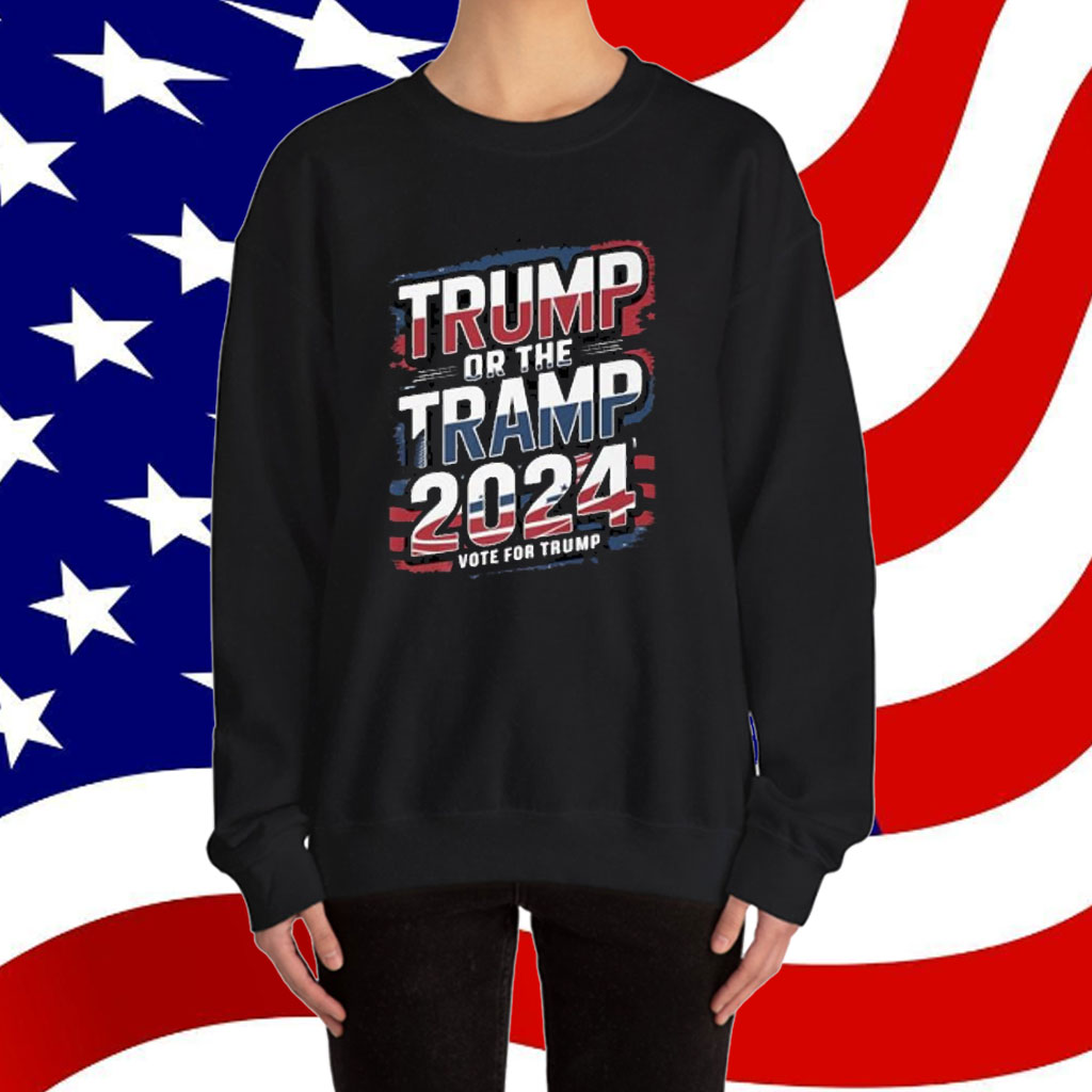 Trump or the Tramp 2024 Vote For Trump Vance 2024 Shirt