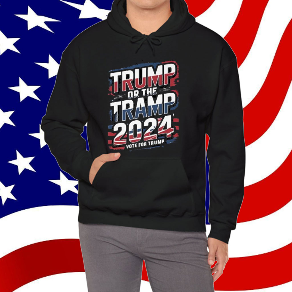 Trump or the Tramp 2024 Vote For Trump Vance 2024 Shirt